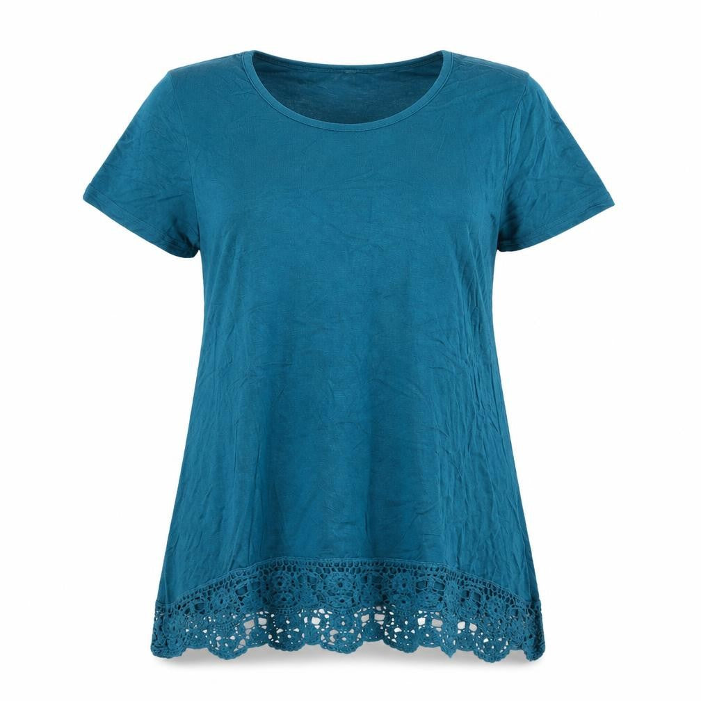 Preworn Womens Blue   Basic T-Shirt Size S