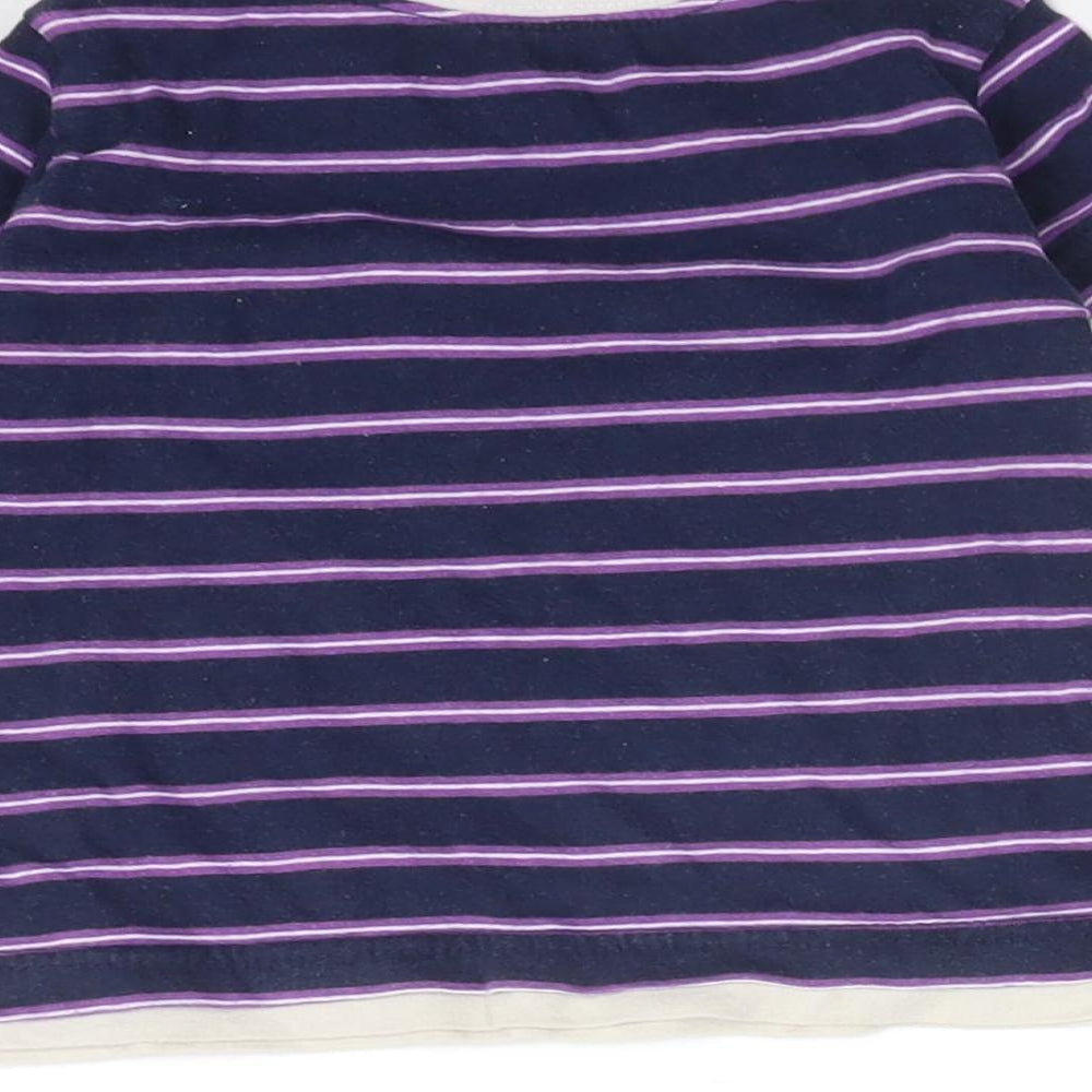 Preworn Baby Multicoloured Striped  Basic T-Shirt Size 6-9 Months  - FOREST TRACK WEST HARBOUR