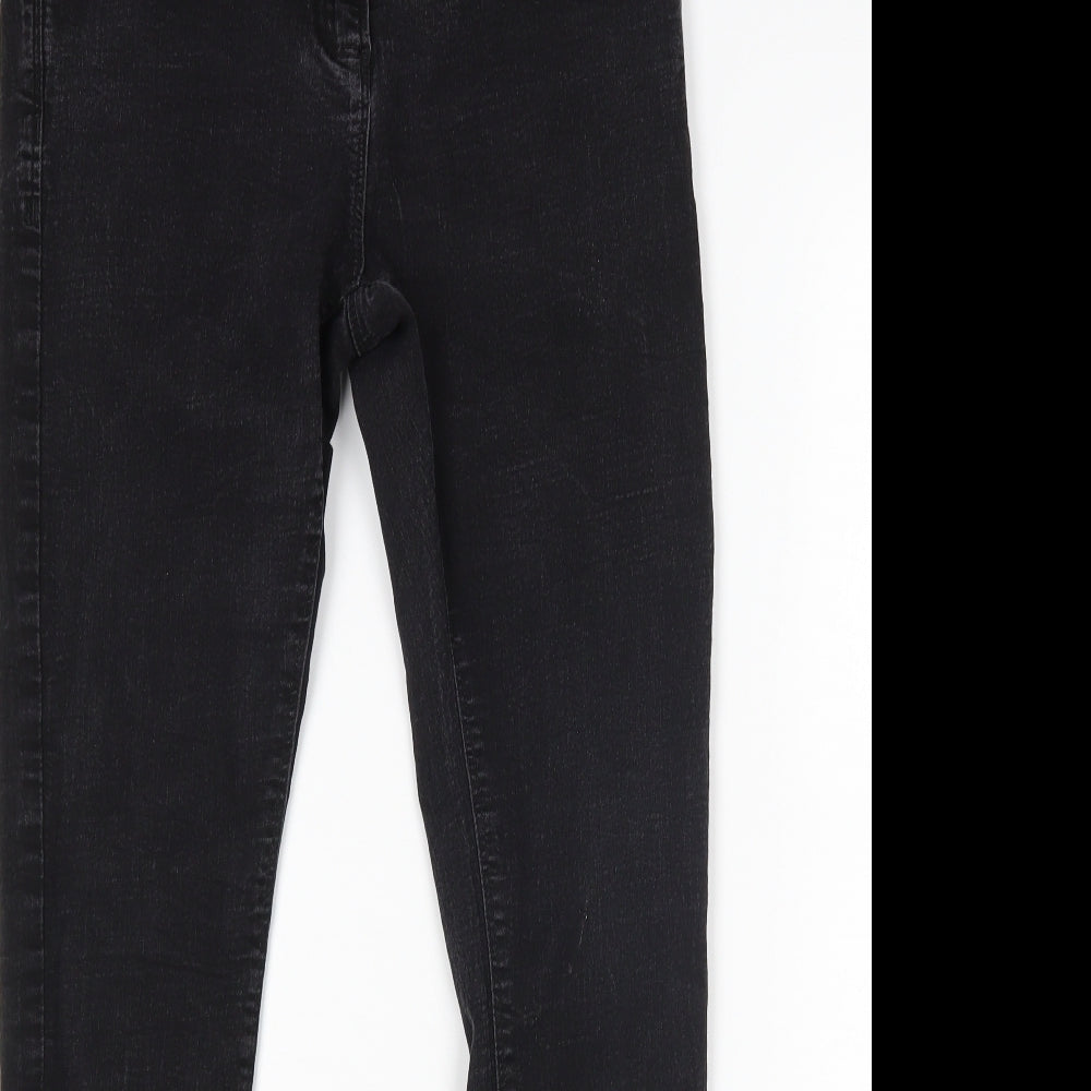 Denim Co Womens Black   Skinny Jeans Size 12 L29 in