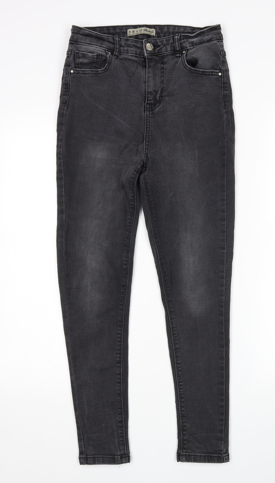 denim co Womens Black   Skinny Jeans Size 10 L26 in