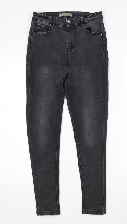 denim co Womens Black   Skinny Jeans Size 10 L26 in