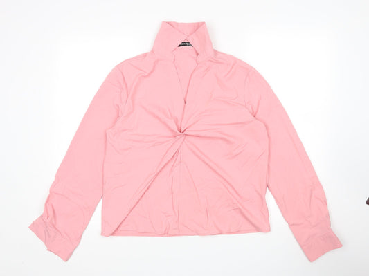 SheIn Womens Pink   Basic Blouse Size M