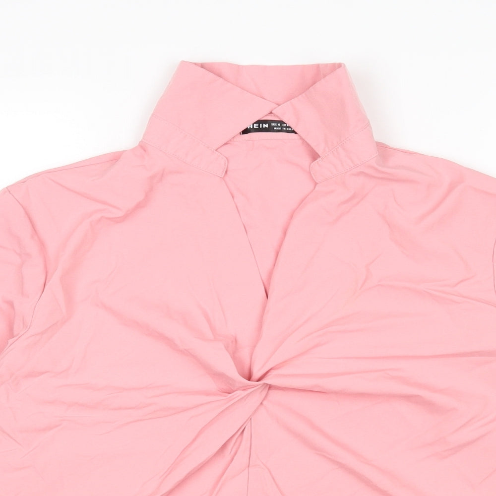 SheIn Womens Pink   Basic Blouse Size M