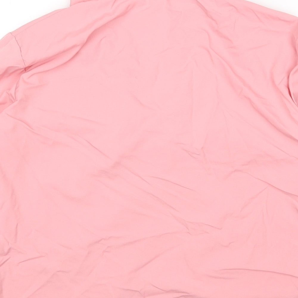 SheIn Womens Pink   Basic Blouse Size M