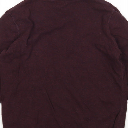 H&M Mens Purple   Pullover Jumper Size S