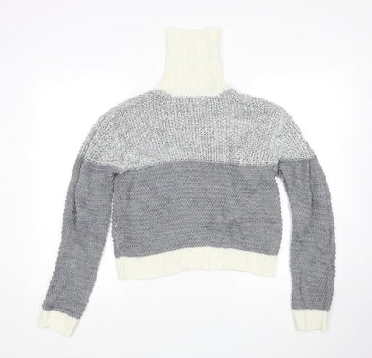 SheIn Womens Multicoloured   Pullover Jumper Size S