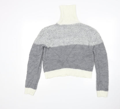 SheIn Womens Multicoloured   Pullover Jumper Size S