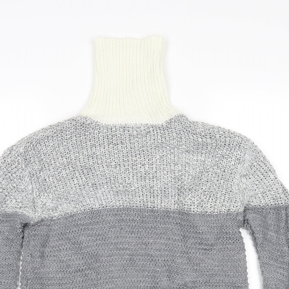 SheIn Womens Multicoloured   Pullover Jumper Size S