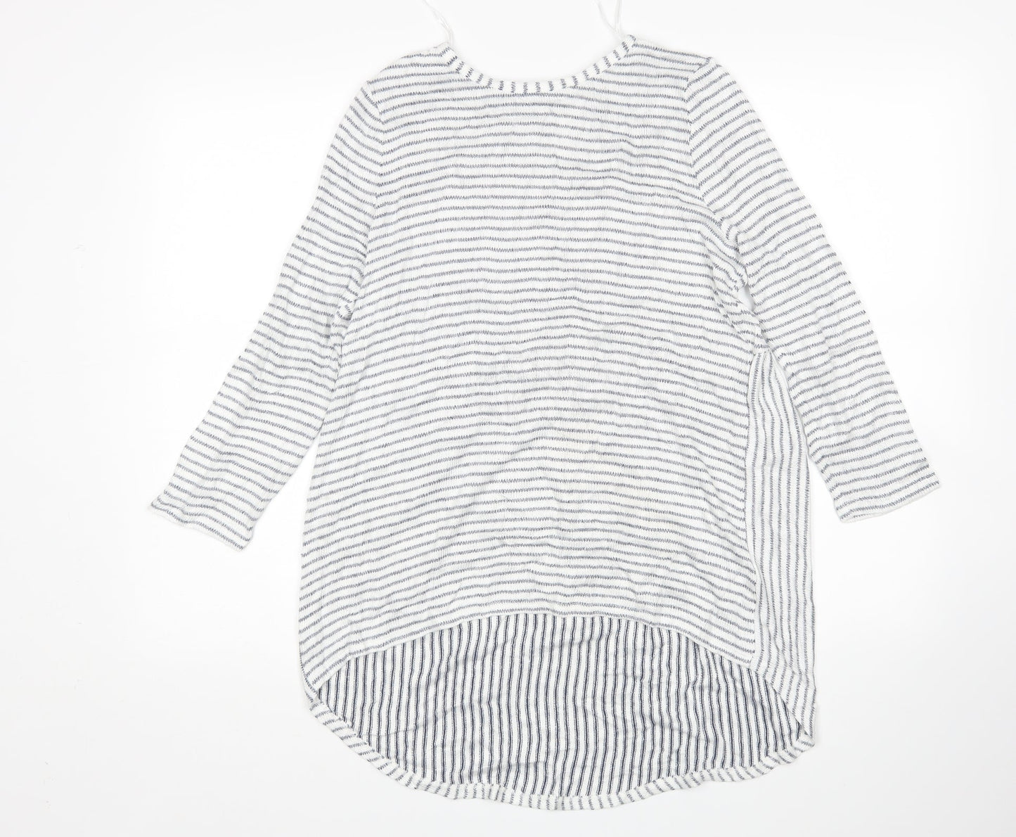 TU Womens Multicoloured Striped  Pullover Jumper Size 12