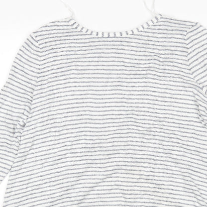 TU Womens Multicoloured Striped  Pullover Jumper Size 12