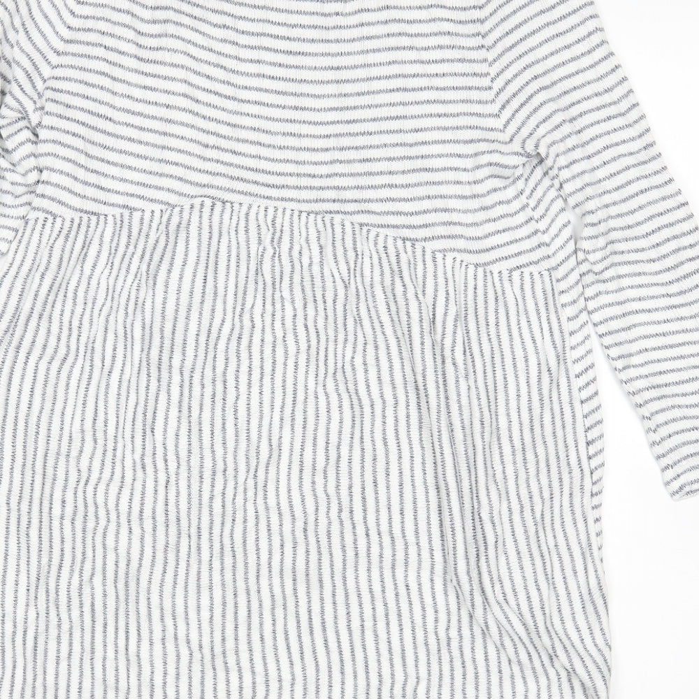 TU Womens Multicoloured Striped  Pullover Jumper Size 12