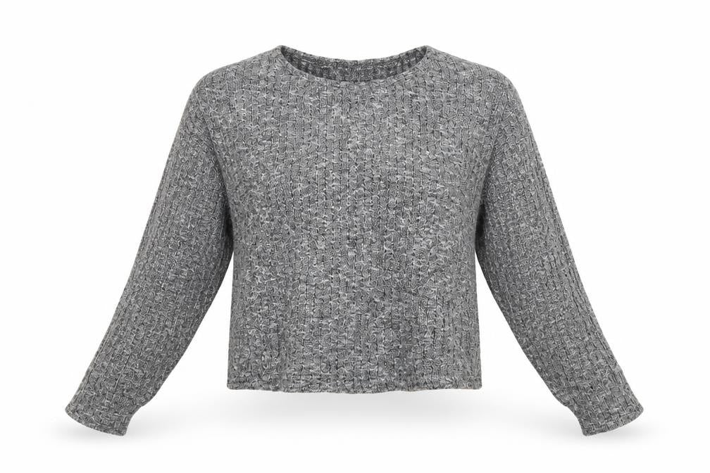 Womens UK Size 8 Topshop Grey Pullover Jumper