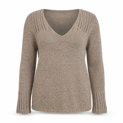 Womens UK Size 14 BHS Brown Pullover Jumper
