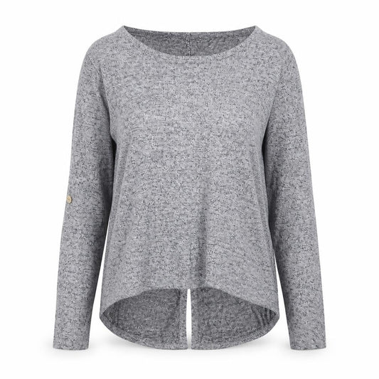 Womens UK Size 10 IZABEL LONDON Blue Pullover Jumper
