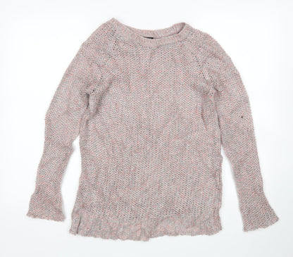 Womens UK Size 8 Topshop Multicoloured Pullover Jumper