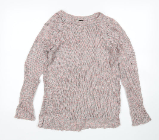 Womens UK Size 8 Topshop Multicoloured Pullover Jumper