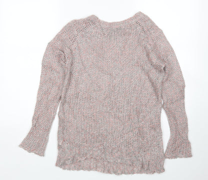 Womens UK Size 8 Topshop Multicoloured Pullover Jumper