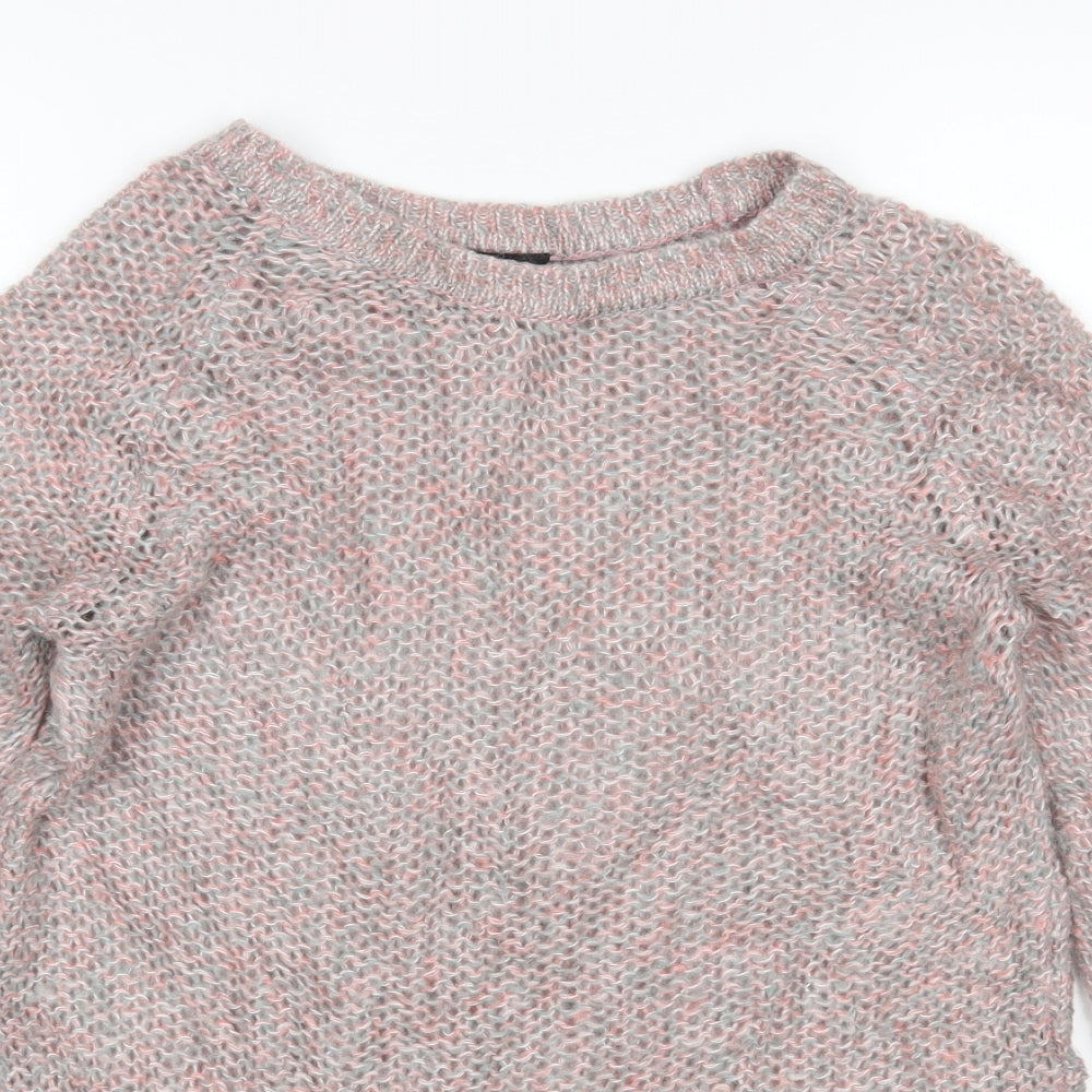 Womens UK Size 8 Topshop Multicoloured Pullover Jumper