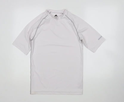Rhio Mens White   Basic T-Shirt Size S