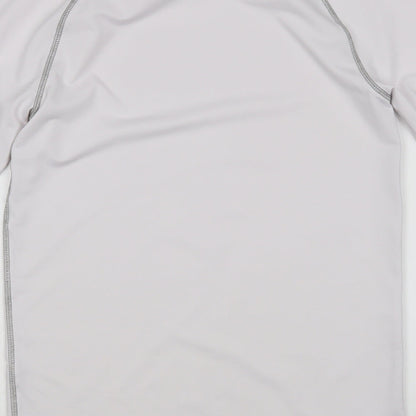 Rhio Mens White   Basic T-Shirt Size S