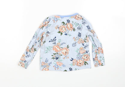 Nutmeg Girls Multicoloured Floral  Basic T-Shirt Size 12-18 Months