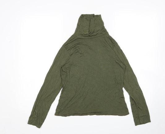 Boohoo Womens Green   Basic T-Shirt Size 12