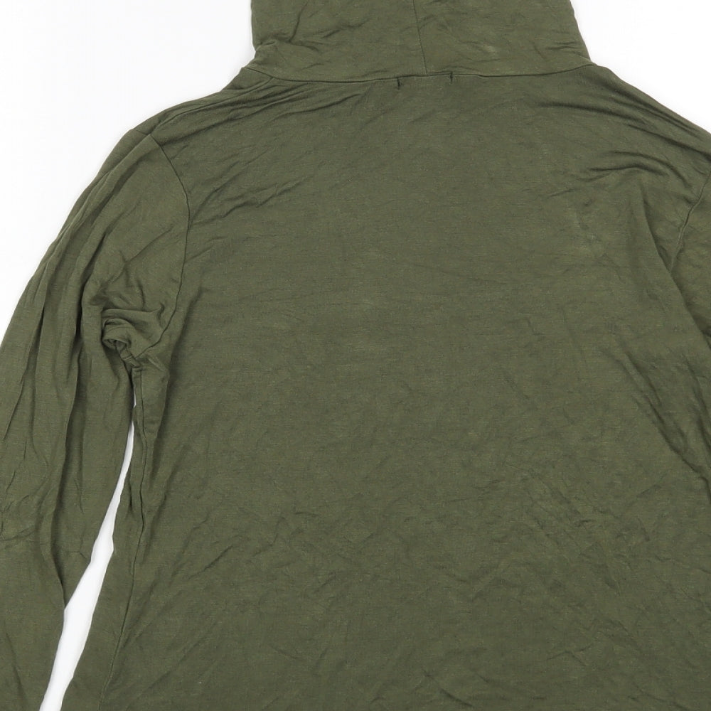 Boohoo Womens Green   Basic T-Shirt Size 12