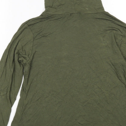 Boohoo Womens Green   Basic T-Shirt Size 12