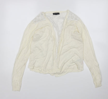Primark Womens Ivory   Cardigan Jumper Size S