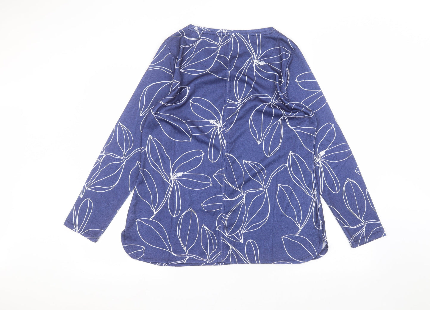 Womens UK Size 14 Love leisure Blue Pullover Jumper