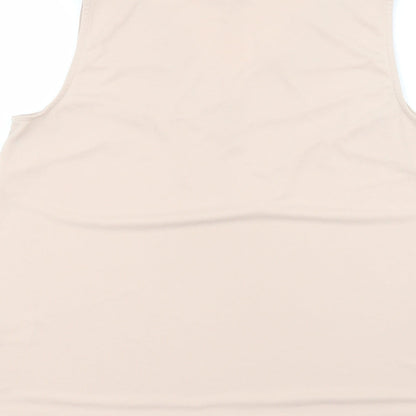 Womens UK Size M H&M Pink Basic Blouse