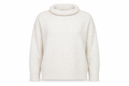 Womens UK Size M Oasis White Pullover Jumper