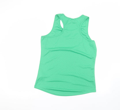 Awdis Womens Green   Basic Tank Size L