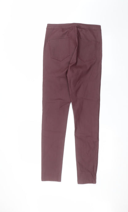 Estee Brown Womens Purple   Trousers  Size 12 L28 in
