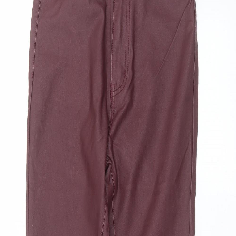 Estee Brown Womens Purple   Trousers  Size 12 L28 in