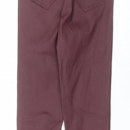Estee Brown Womens Purple   Trousers  Size 12 L28 in