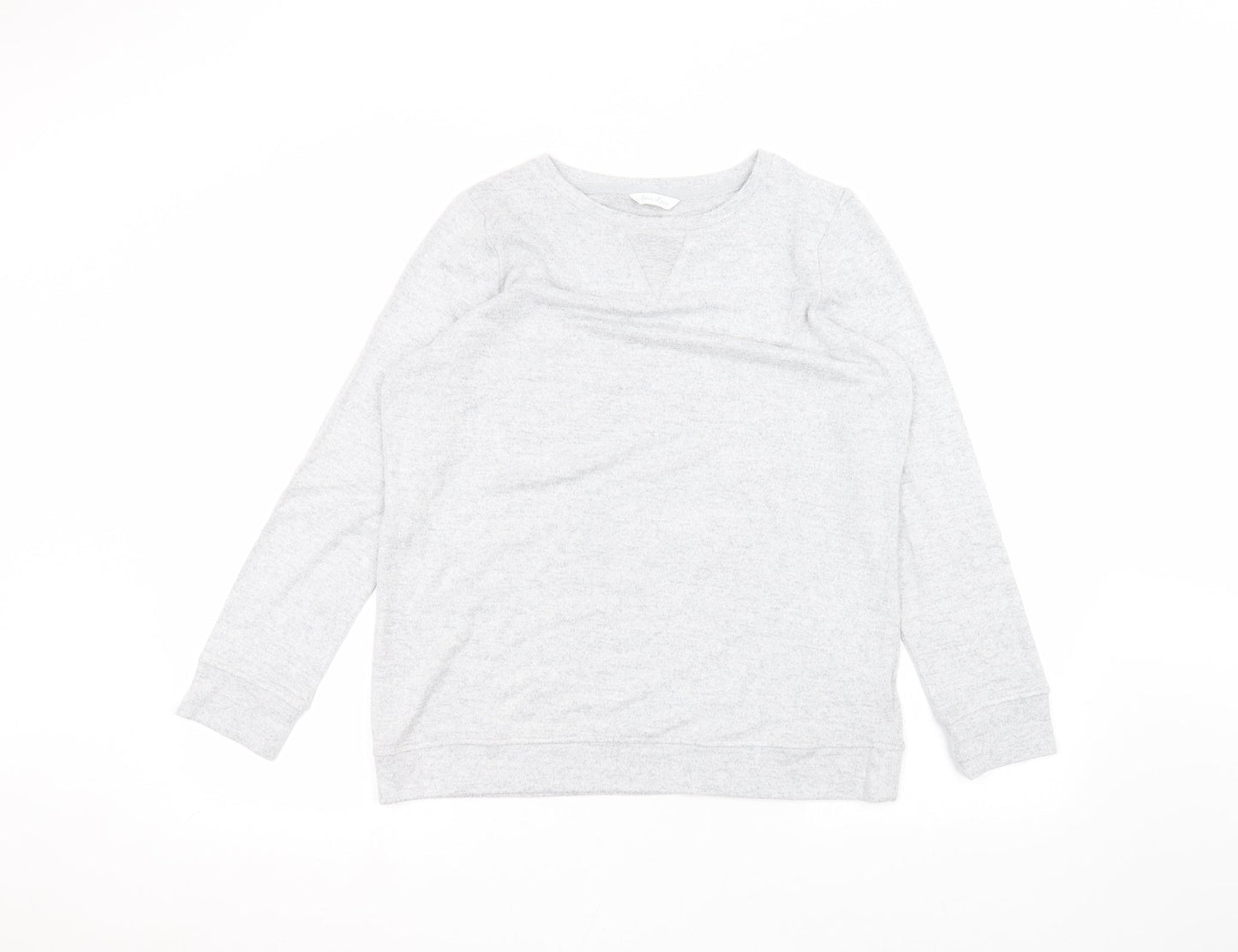 Womens UK Size 12 Marks and Spencer Grey Pullover Jumper