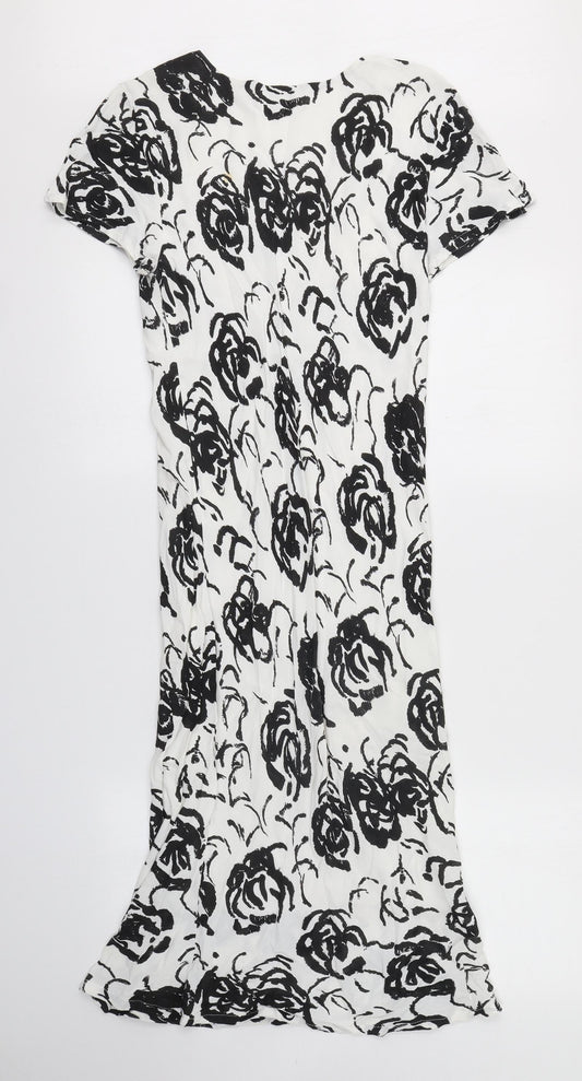 OFFSHOOT Womens White Floral  Pencil Dress