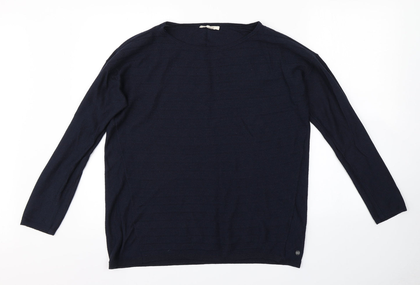 Womens UK Size XL Preworn Blue Pullover Jumper