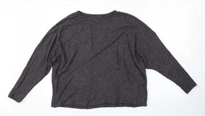 Womens UK Size M H&M Grey Pullover Jumper