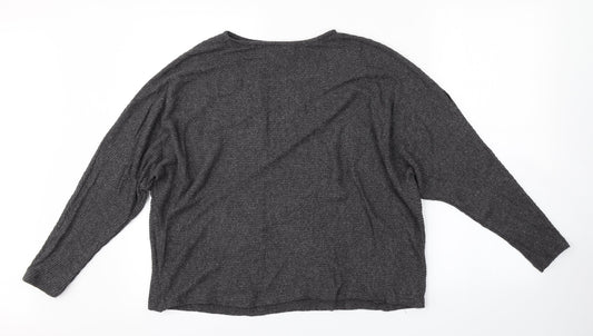 Womens UK Size M H&M Grey Pullover Jumper