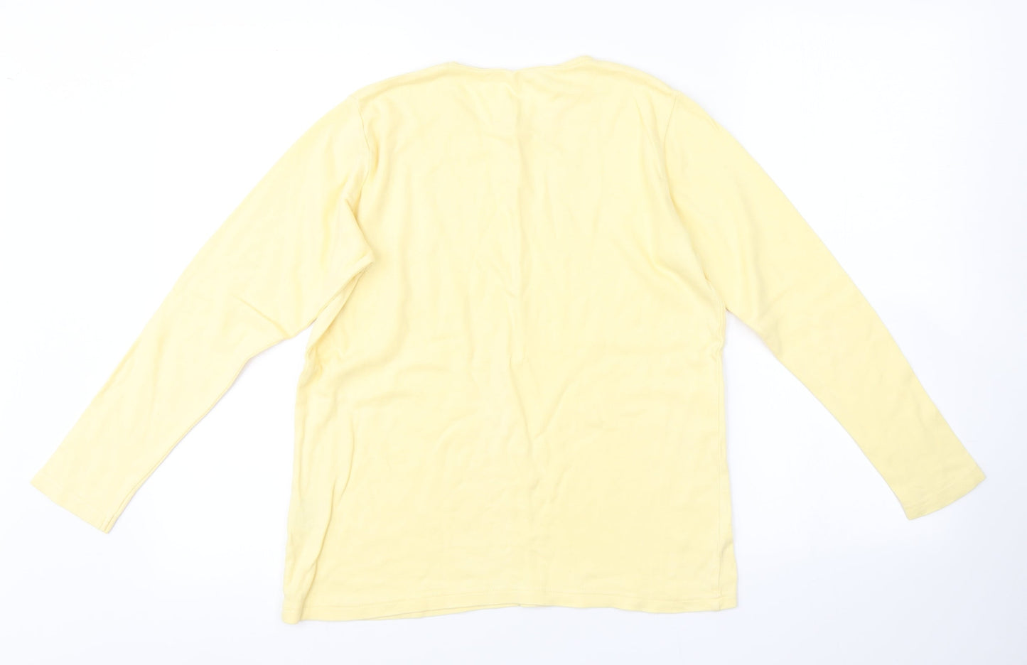 Preworn Womens Yellow   Basic T-Shirt