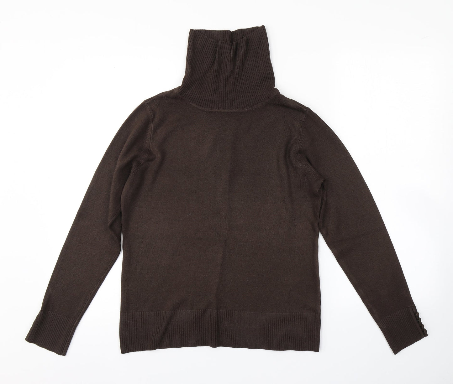 Womens UK Size  Preworn Brown Pullover Jumper