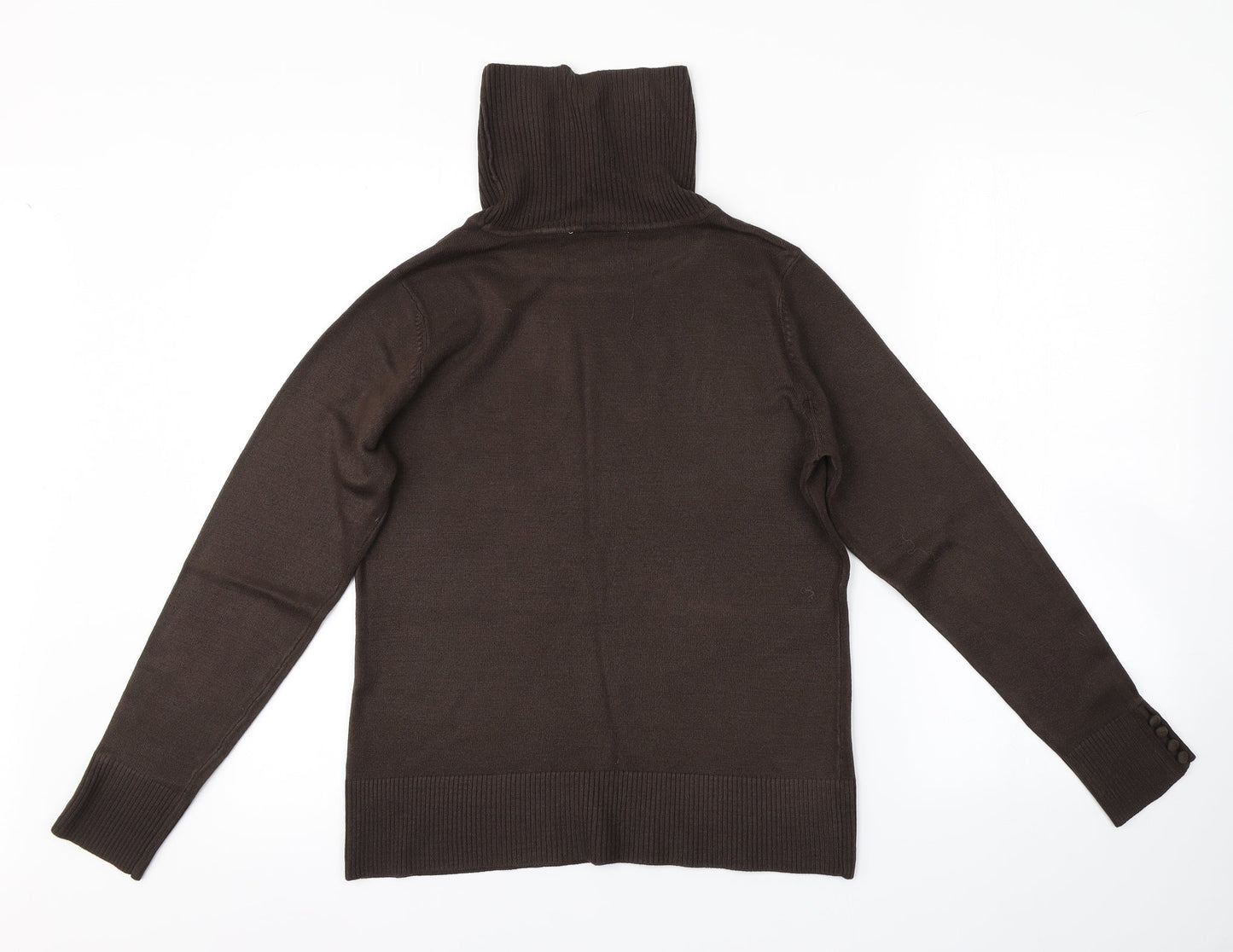Womens UK Size  Preworn Brown Pullover Jumper