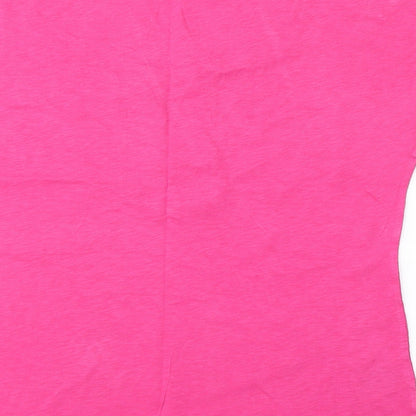 Womens UK Size  Preworn Pink Basic Blouse