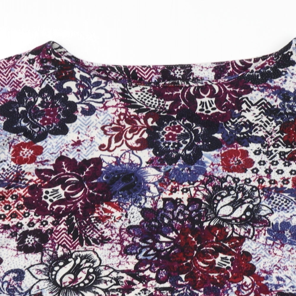 Womens UK Size  Preworn Multicoloured Basic Blouse