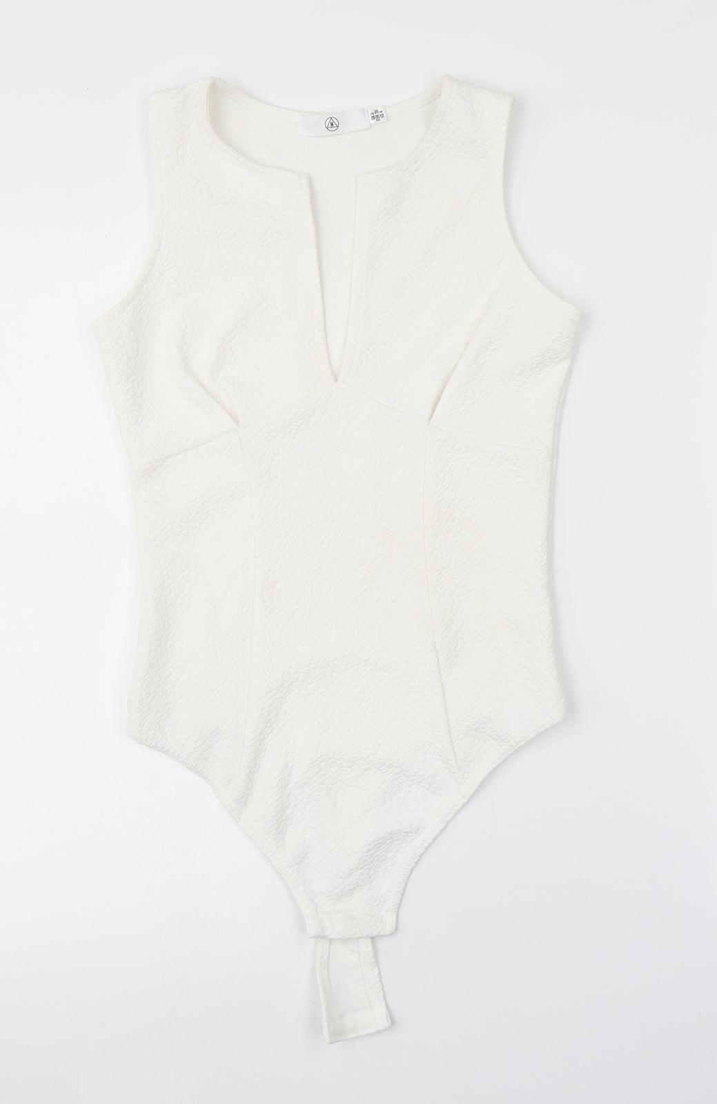 Missguided Womens White   Unitard One-Piece Size 8