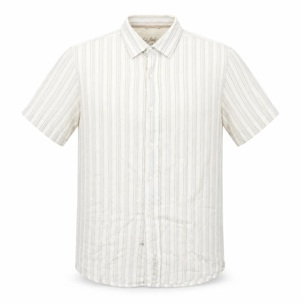 Mens UK Size S RJR.John Rocha White  Button-Up Short Sleeve Casual Shirt