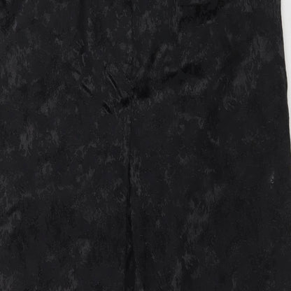 Lauren Duvar Womens Black Floral  Trousers  Size 14 L30 in