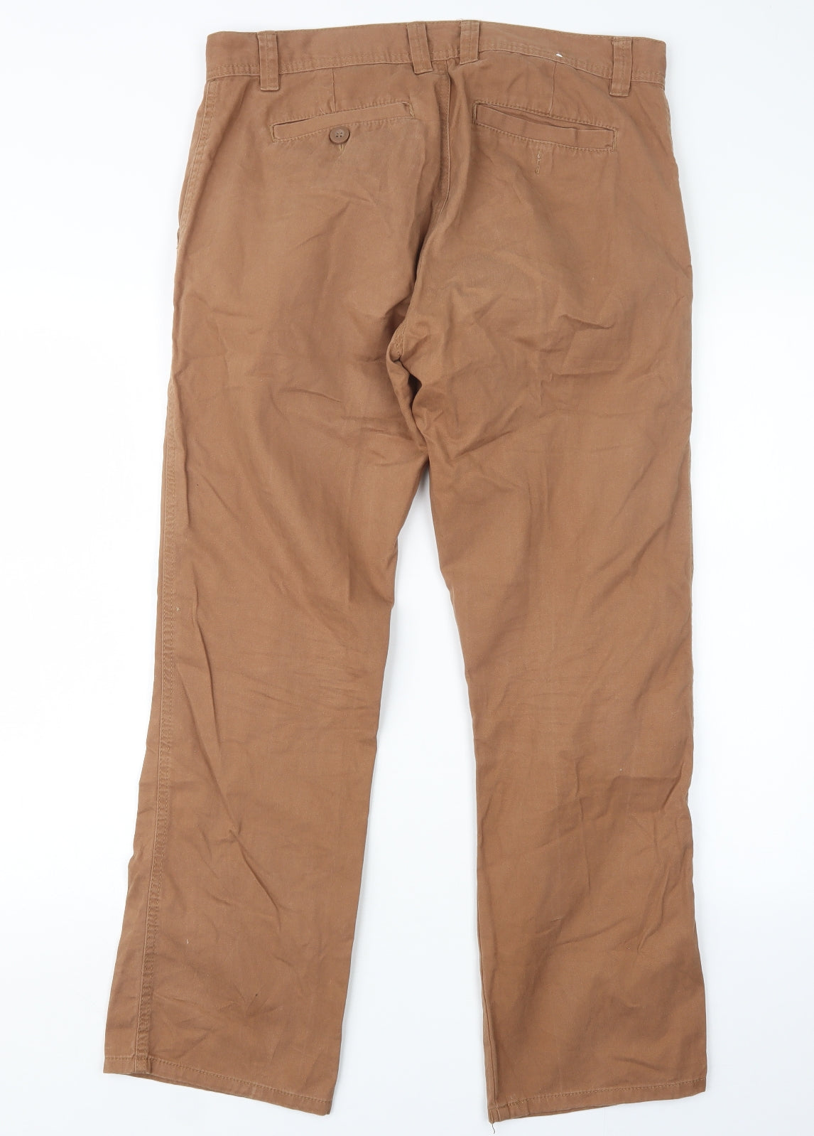 Denim Co. Mens Brown   Trousers  Size 34 in L29 in